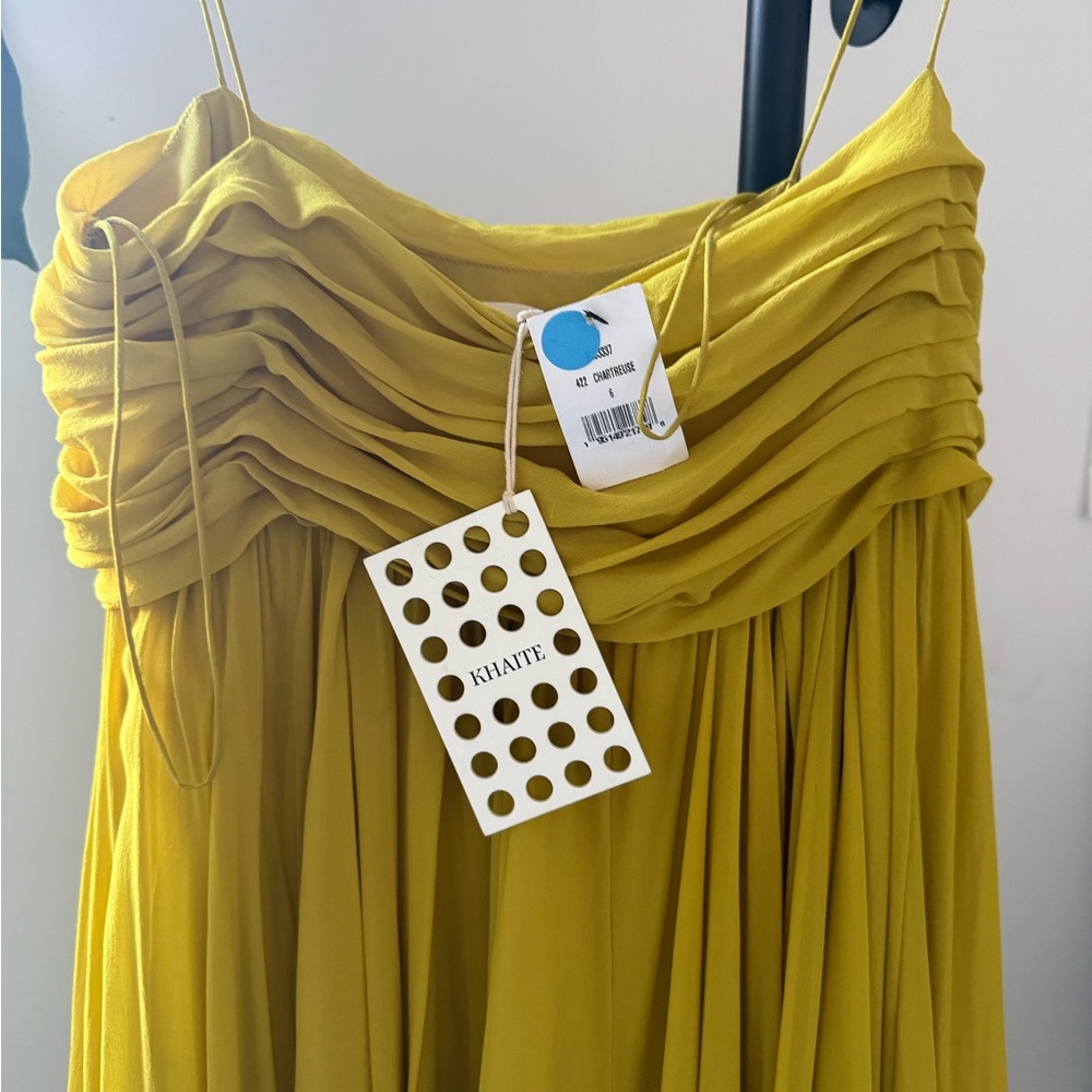 Elegant Yellow Maxi Dress - Picture 8 of 8